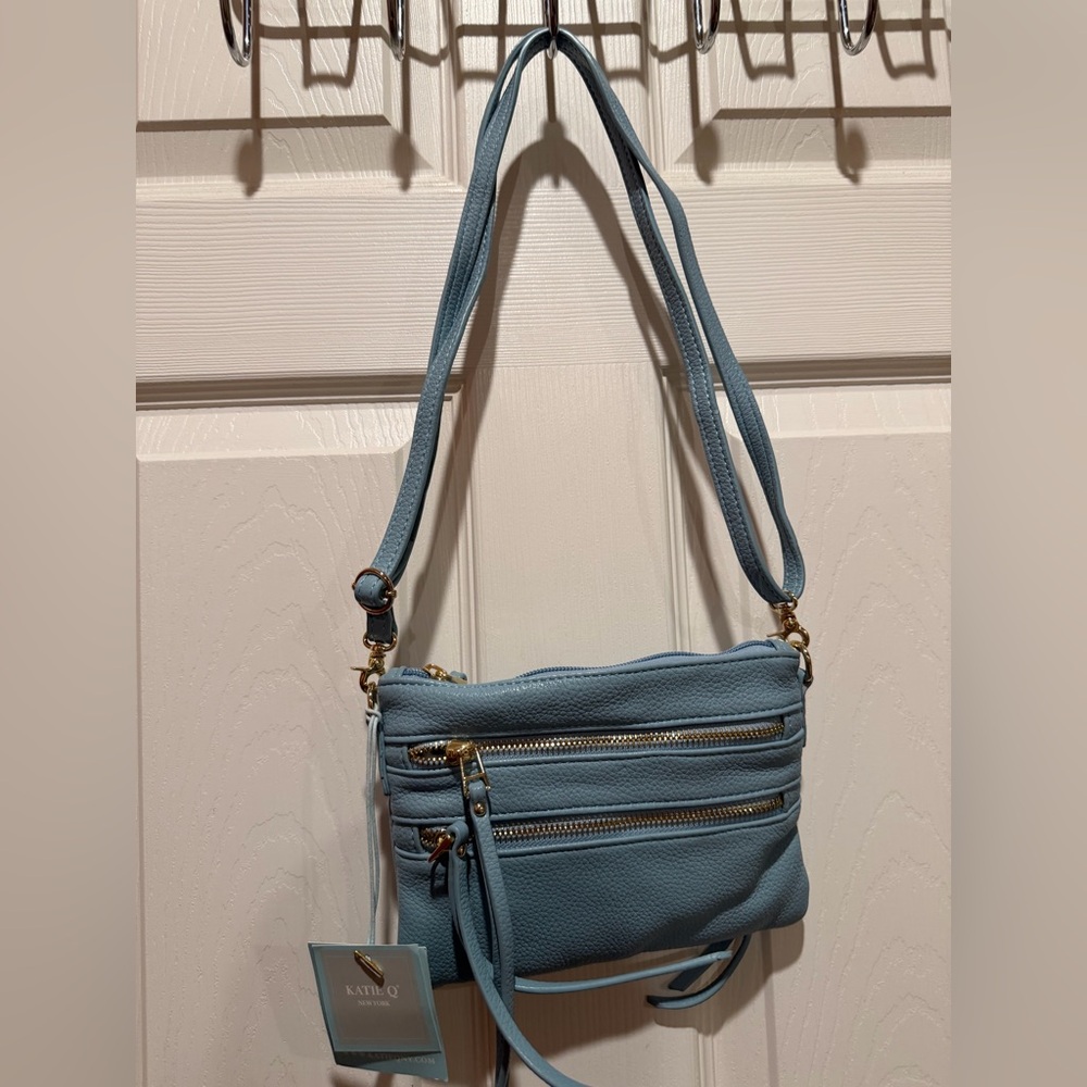 Light Blue Crossbody Bag